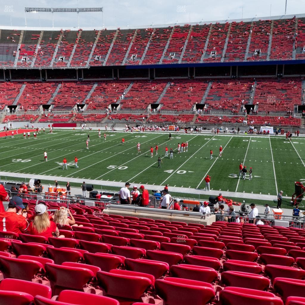 Ohio Stadium - Section Club 5 Seat View