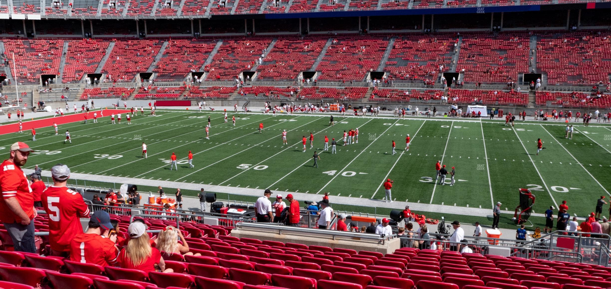 Ohio Stadium - Section Club 5 Seat View