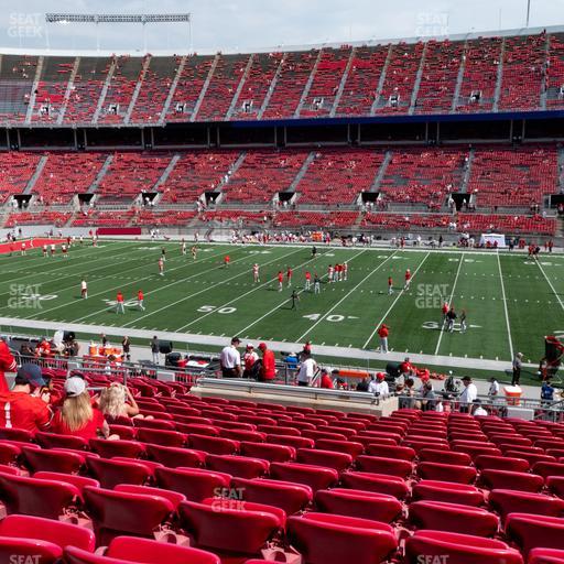 Ohio Stadium - Section Club 5 Seat View