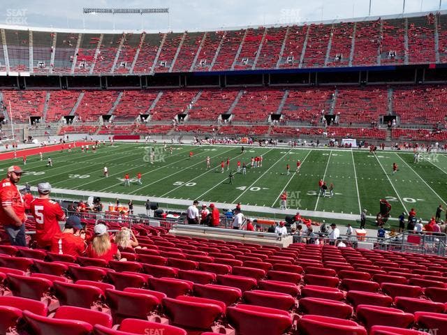 Ohio Stadium - Section Club 5 Seat View