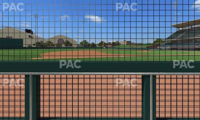 Olsen Field at Blue Bell Park - Section Dugout Suite 3 Seat View