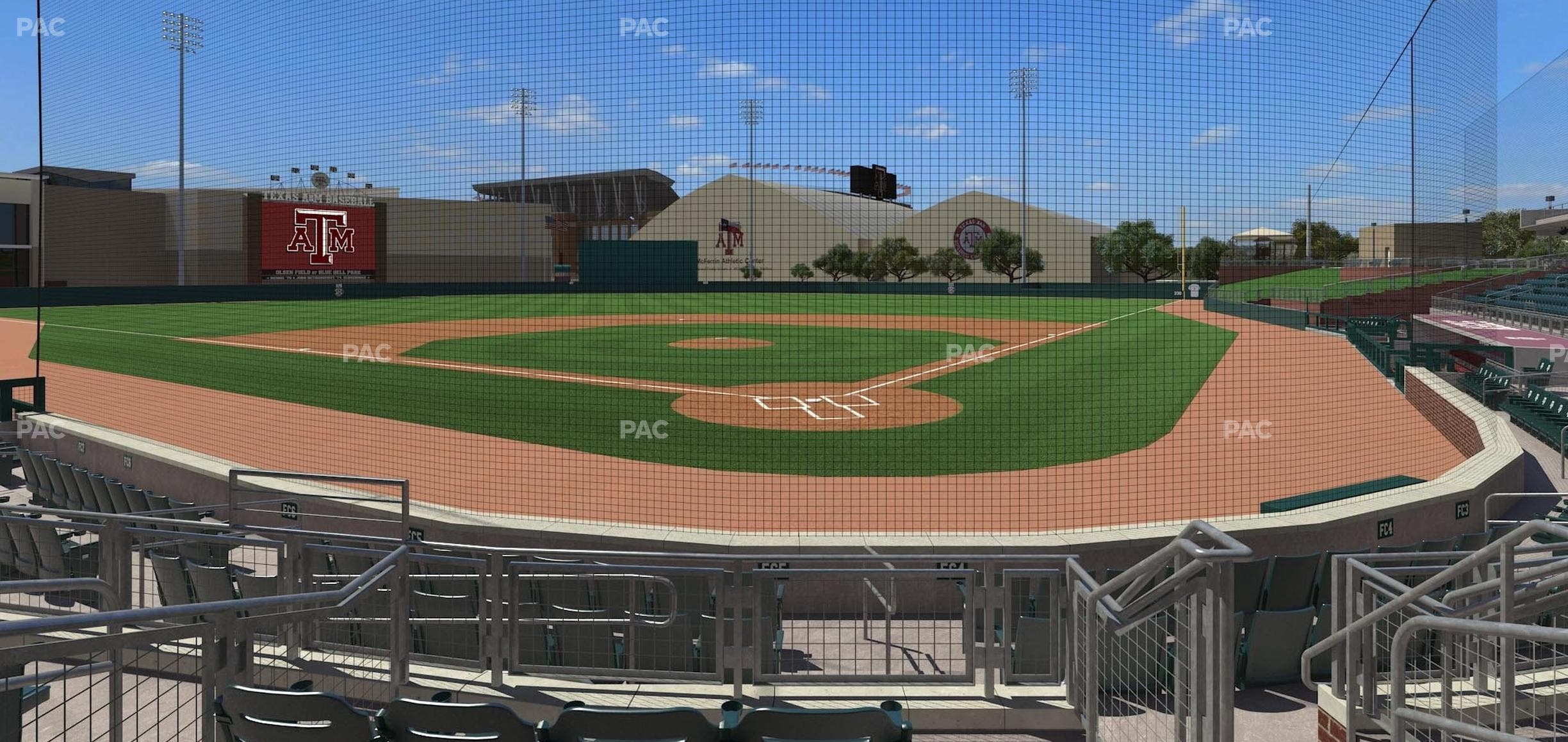 Olsen Field at Blue Bell Park - Section Stadium Club 108 Seat View