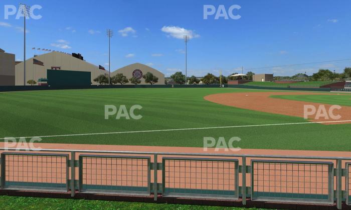 Olsen Field at Blue Bell Park - Section Third Base Bleachers Seat View