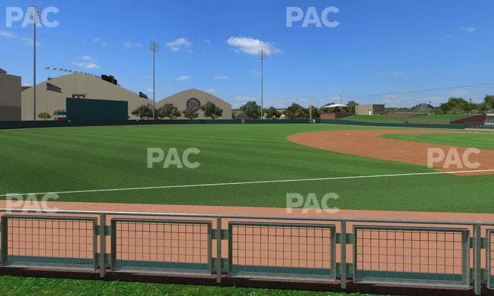 Olsen Field at Blue Bell Park - Section Third Base Bleachers Seat View
