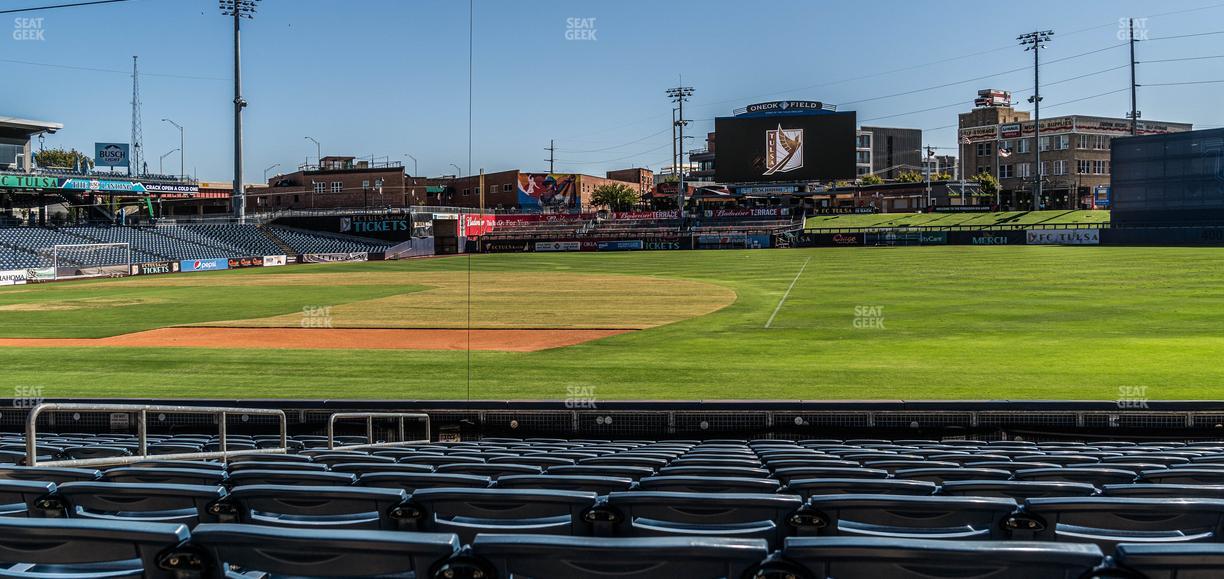 ONEOK Field - Section 102 Seat View