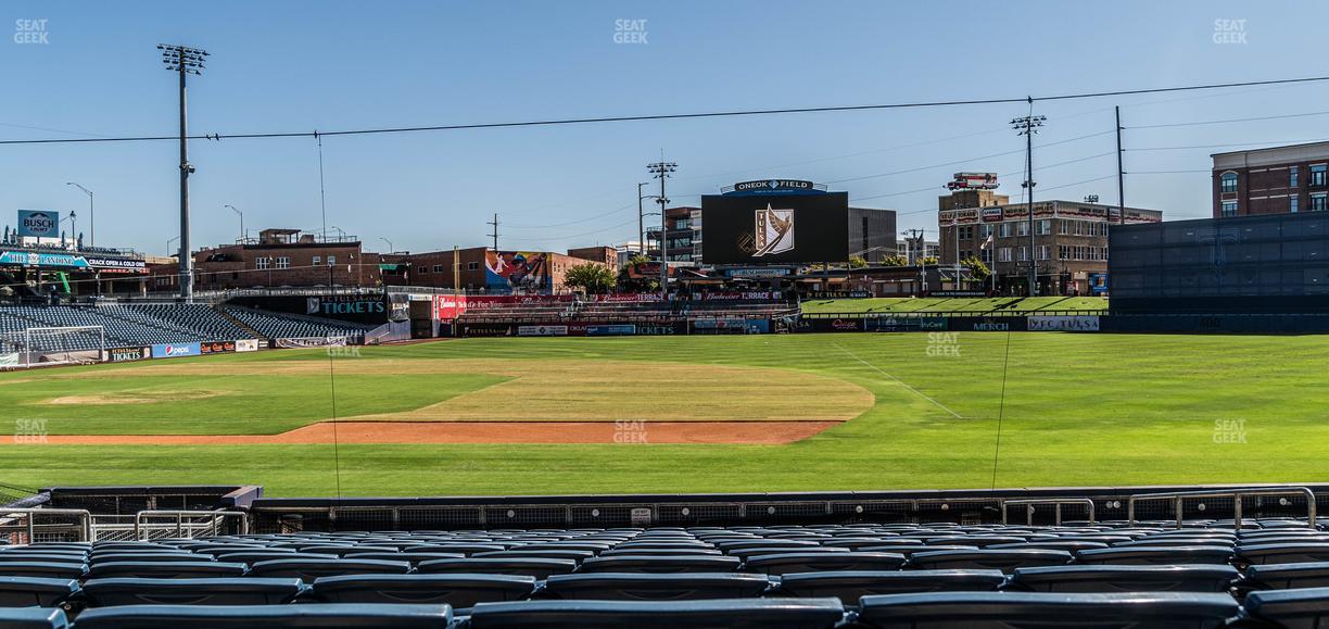 ONEOK Field - Section 103 Seat View