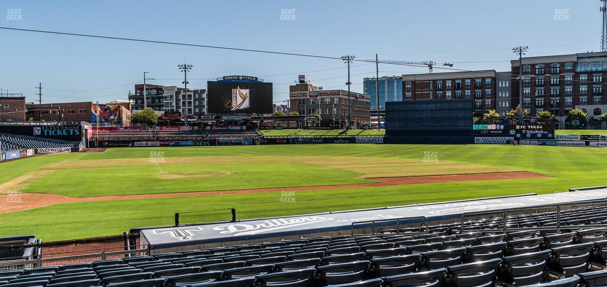 ONEOK Field - Section 106 Seat View