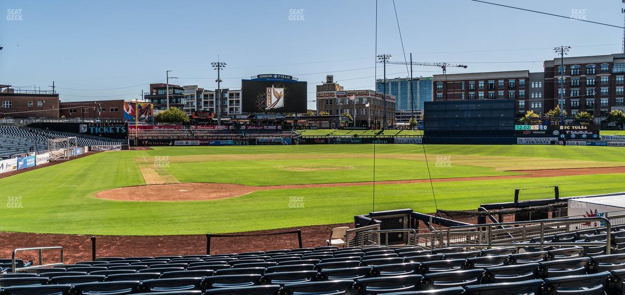 ONEOK Field - Section 107 Seat View