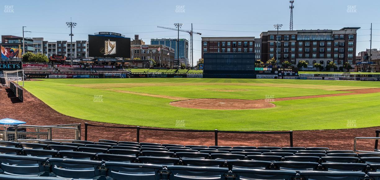 ONEOK Field - Section 109 Seat View