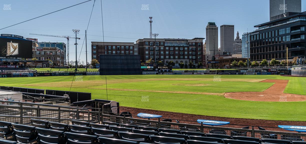 ONEOK Field - Section 111 Seat View