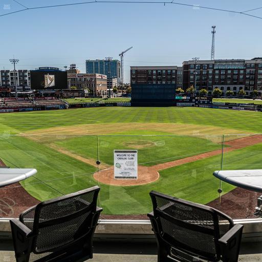 ONEOK Field - Section Cadillac Club Sro Seat View