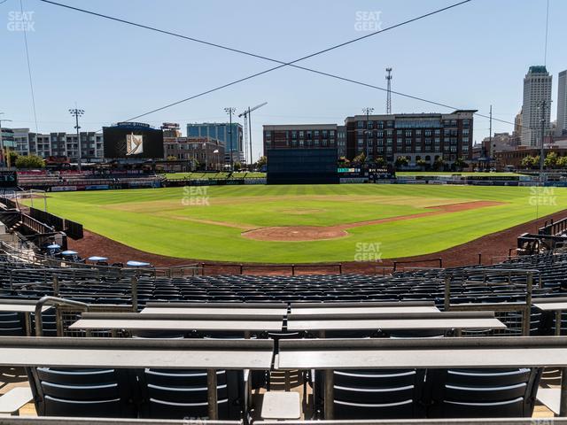 ONEOK Field - Section Club A Seat View