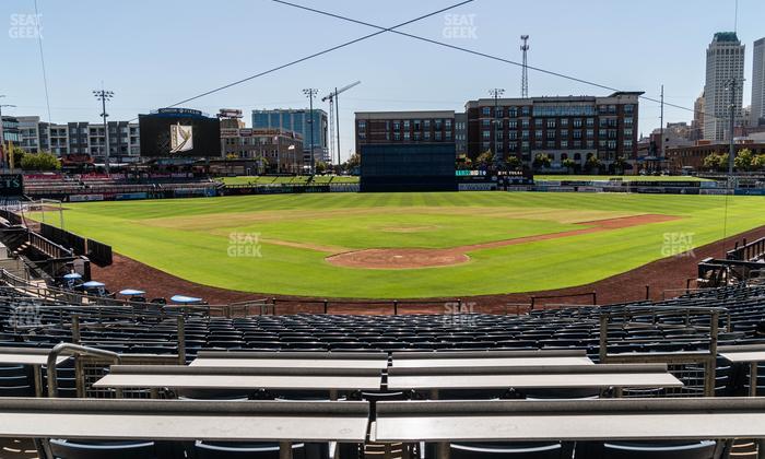 ONEOK Field - Section Club A Seat View
