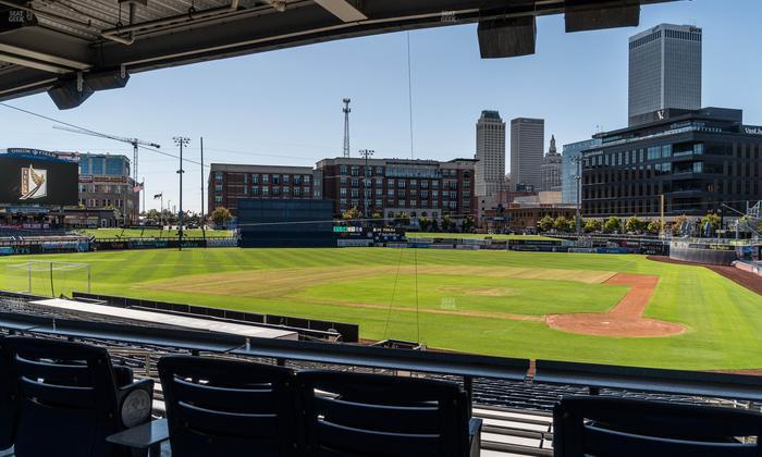 ONEOK Field - Section Club G Seat View