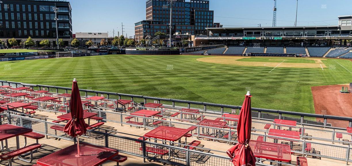 ONEOK Field - Section Dollar Beer Section Seat View