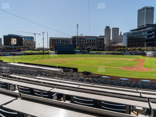 ONEOK Field - Section Endline Loge Table 2 Seat View ONEOK Field - Section Endline Loge Table 2 Seat View