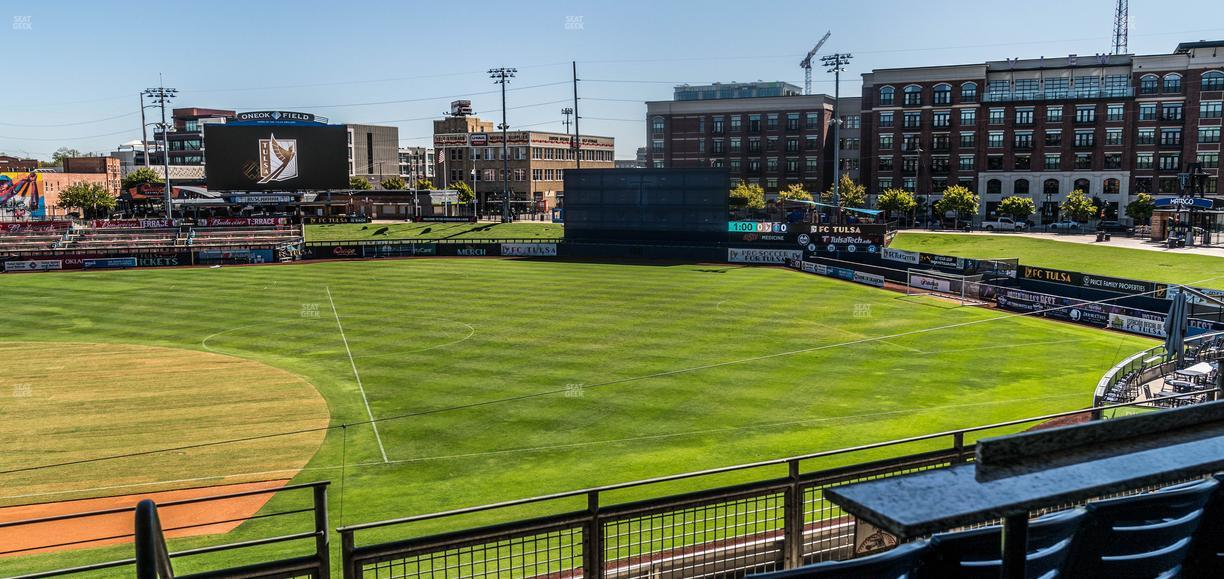 ONEOK Field - Section Refinery D Seat View