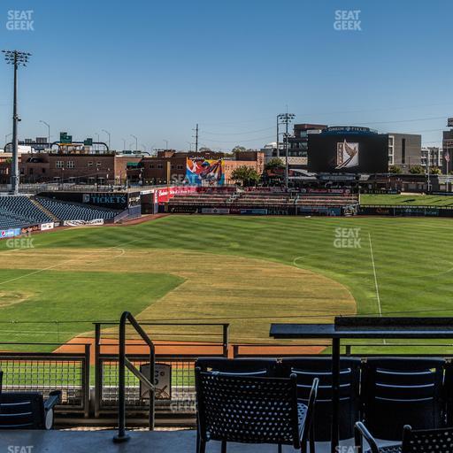 ONEOK Field - Section Refinery Deck Ga Seat View
