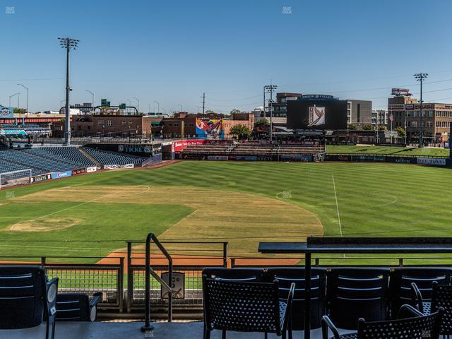 ONEOK Field - Section Refinery Deck Ga Seat View