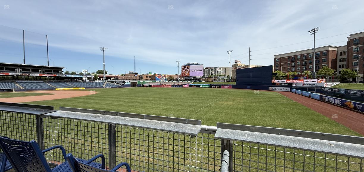 ONEOK Field - Section Table 2 A Seat View