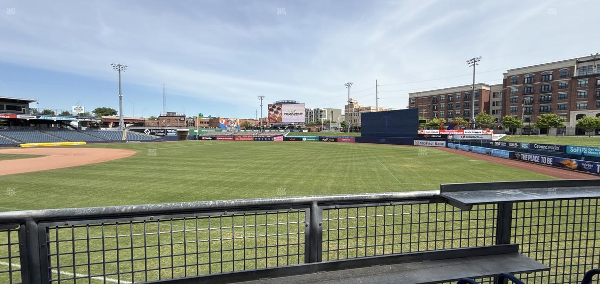 ONEOK Field - Section Table 3 B Seat View