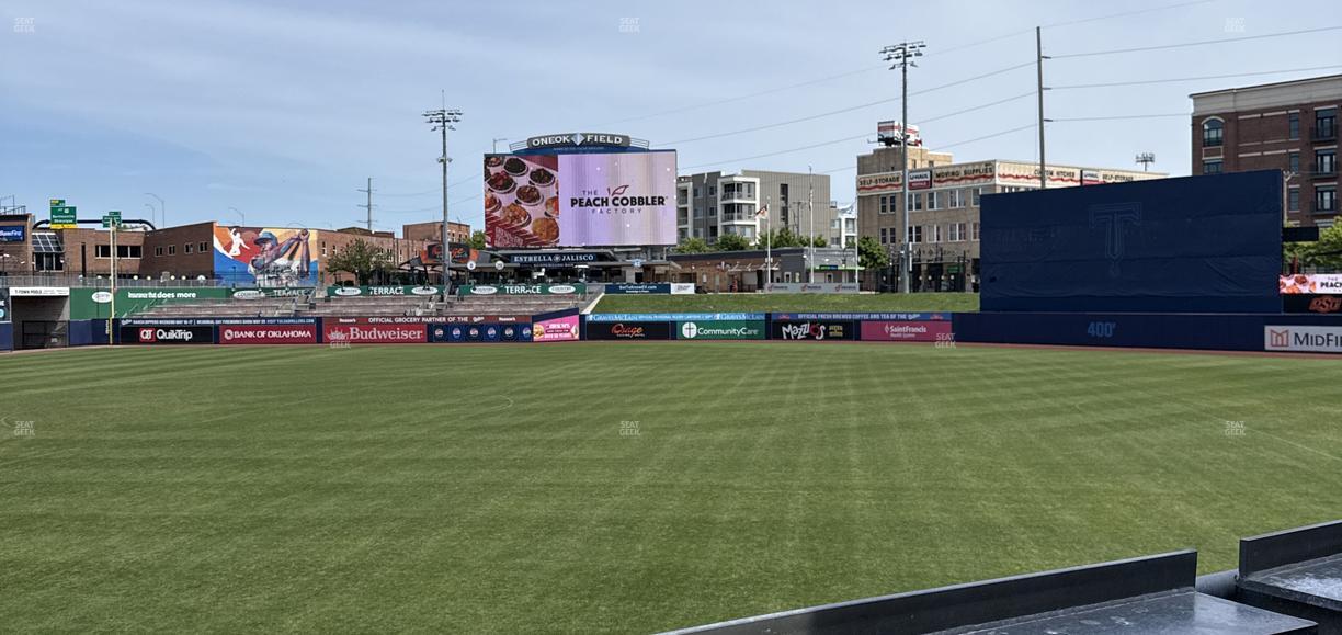 ONEOK Field - Section Table 8 A Seat View