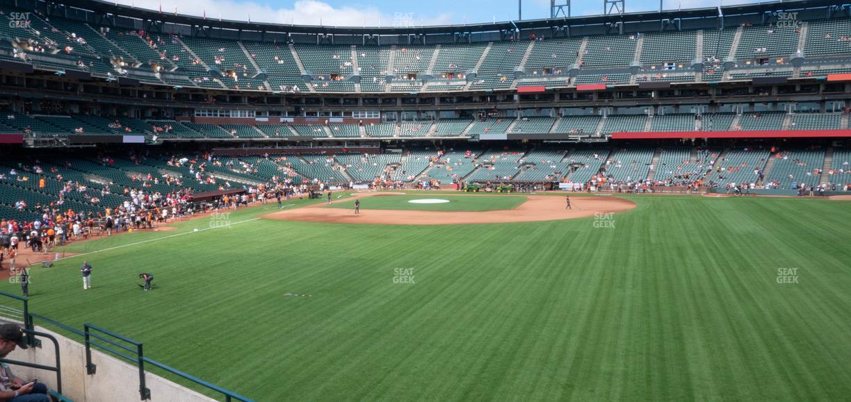 Oracle Park - Section Arcade 146 Seat View