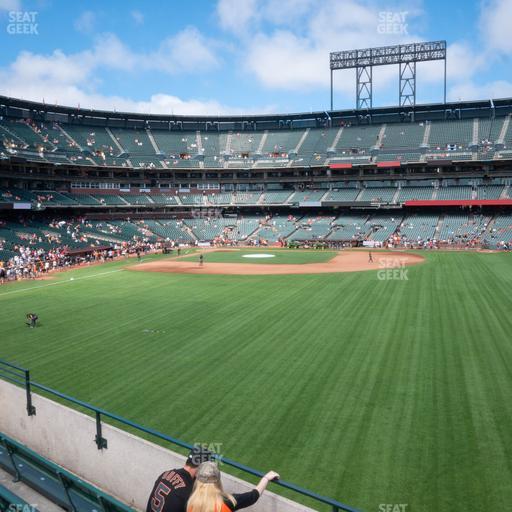 Oracle Park - Section Arcade 146 Seat View