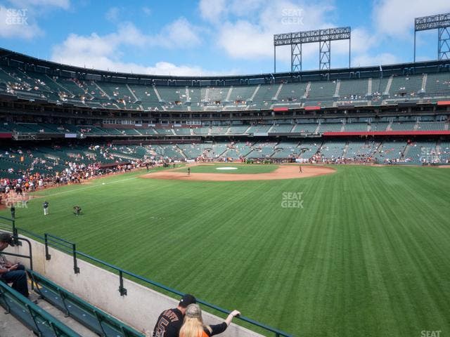 Oracle Park - Section Arcade 146 Seat View