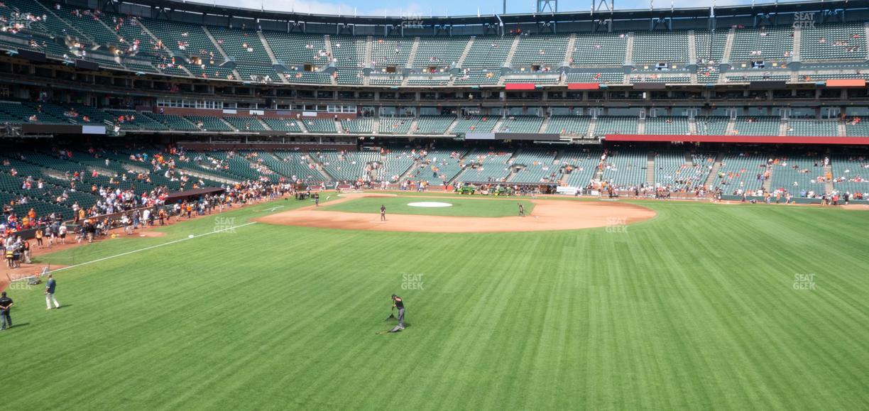 Oracle Park - Section Arcade 147 Seat View