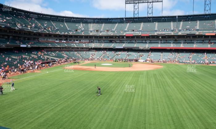Oracle Park - Section Arcade 147 Seat View