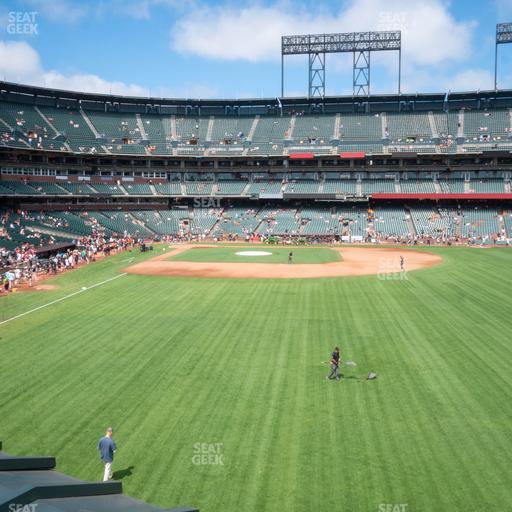 Oracle Park - Section Arcade 148 Seat View