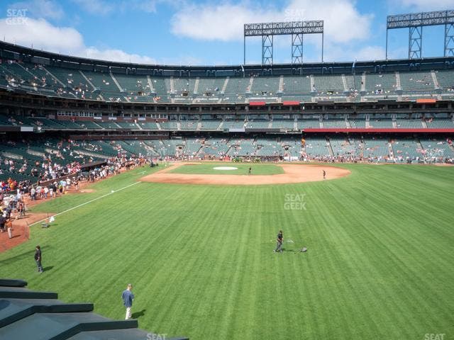 Oracle Park - Section Arcade 148 Seat View