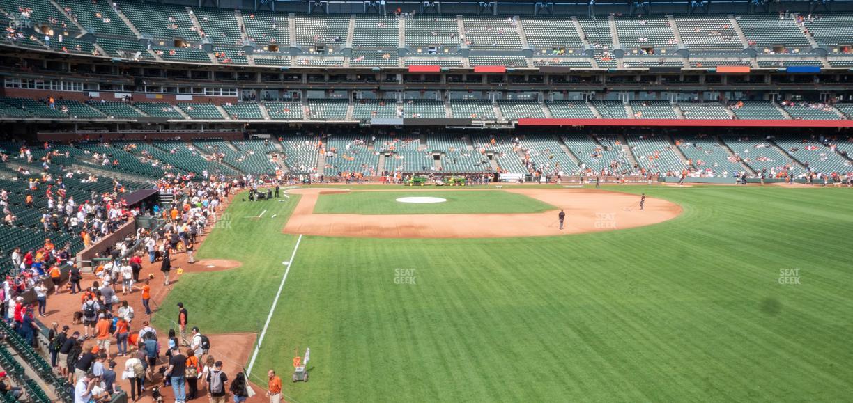 Oracle Park - Section Arcade 149 Seat View