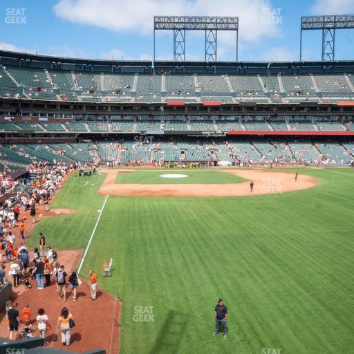 Oracle Park - Section Arcade 149 Seat View