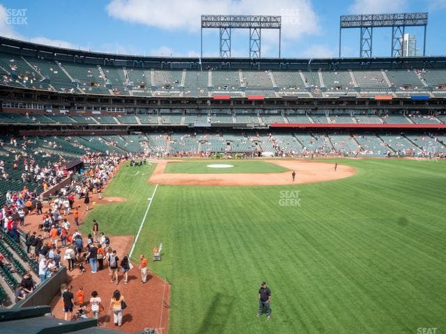 Oracle Park - Section Arcade 149 Seat View