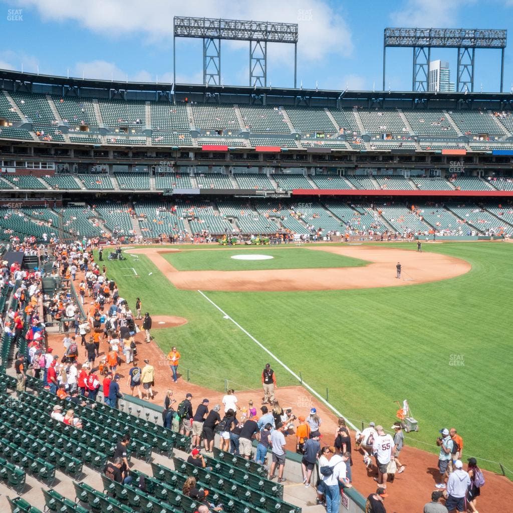 Oracle Park - Section Arcade 150 Seat View