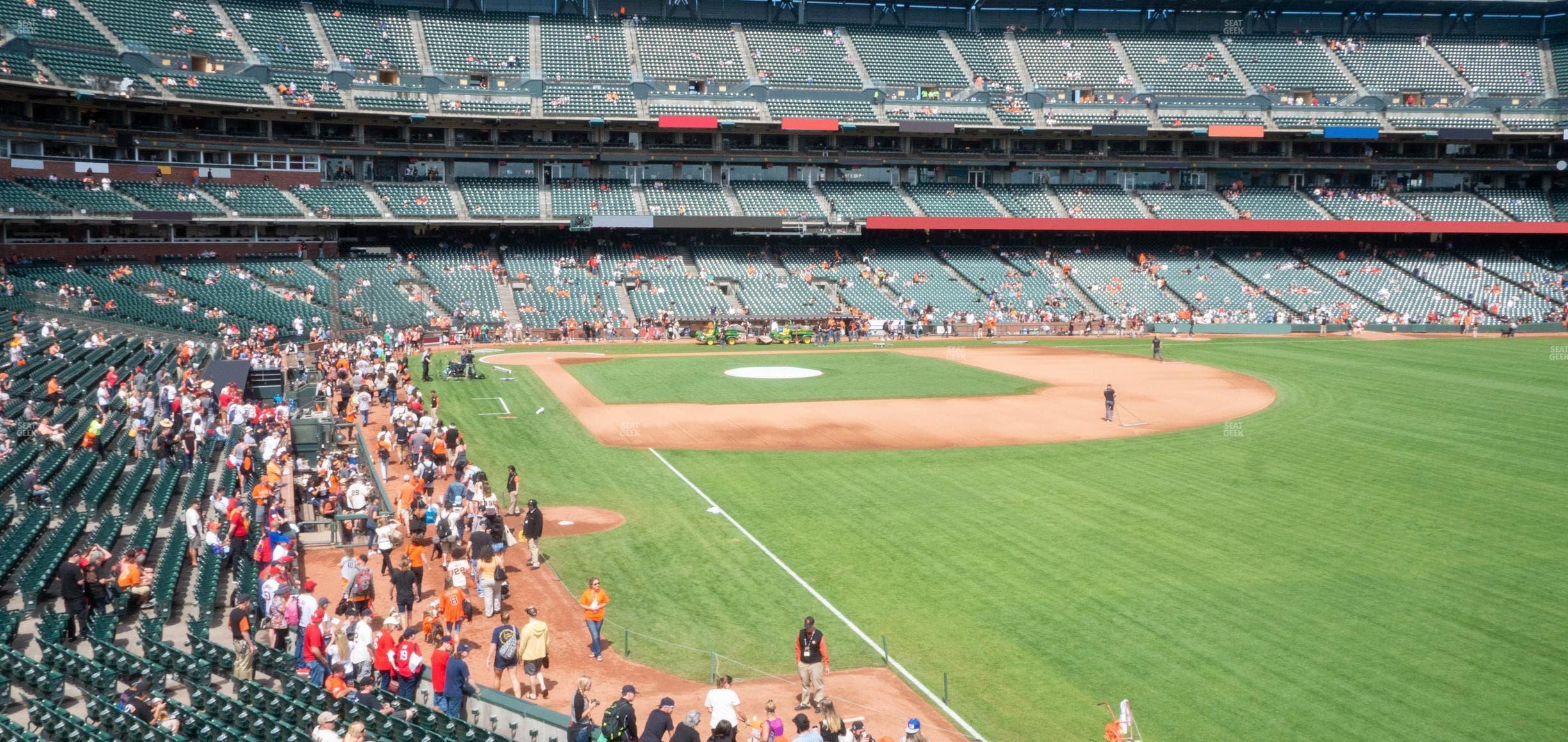 Oracle Park - Section Arcade 150 Seat View
