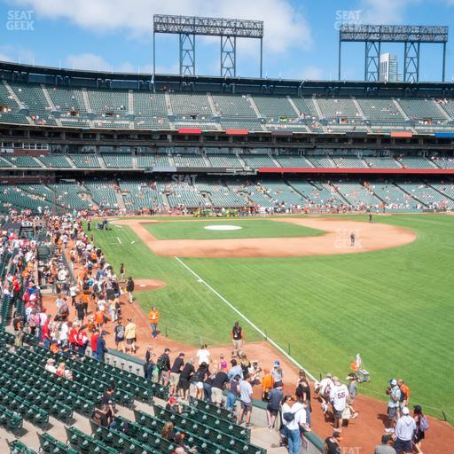 Oracle Park - Section Arcade 150 Seat View
