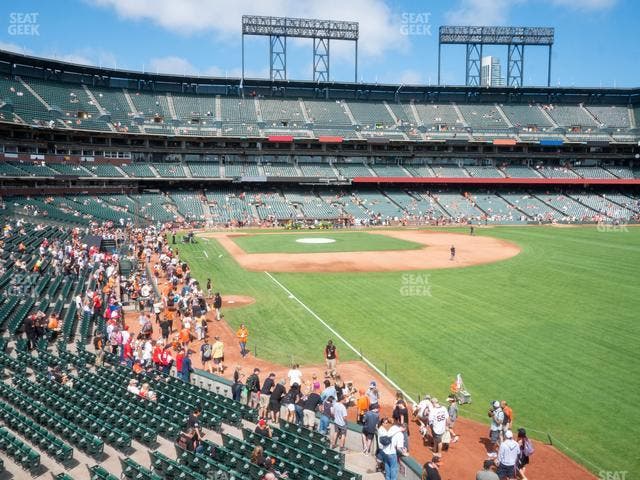 Oracle Park - Section Arcade 150 Seat View