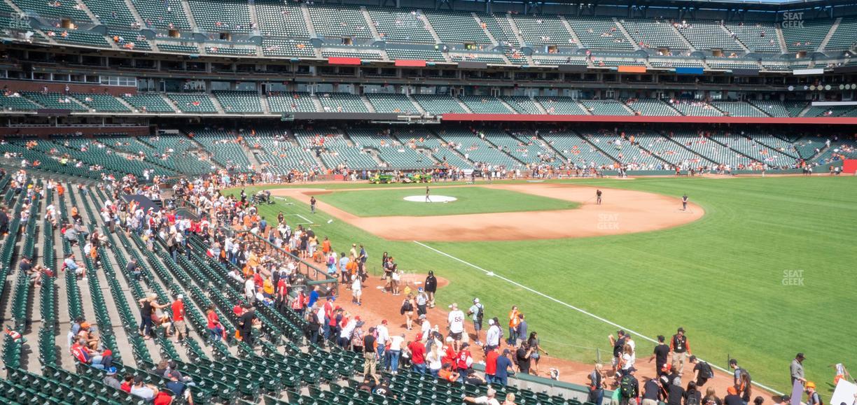 Oracle Park - Section Arcade 151 Seat View