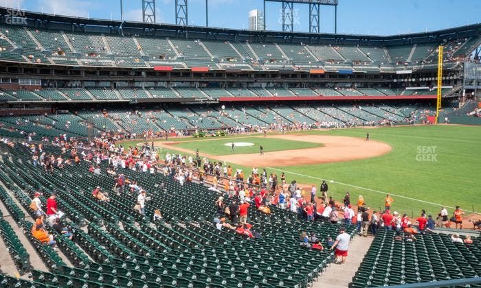 Oracle Park - Section Arcade 152 Seat View