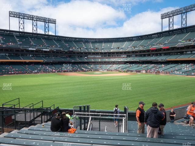 Oracle Park - Section Bleachers 142 Seat View