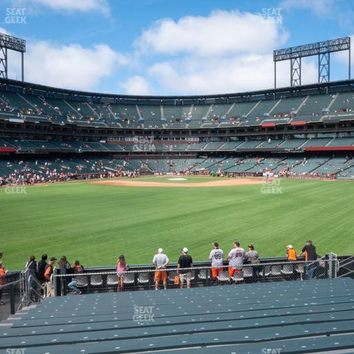 Oracle Park - Section Bleachers 143 Seat View