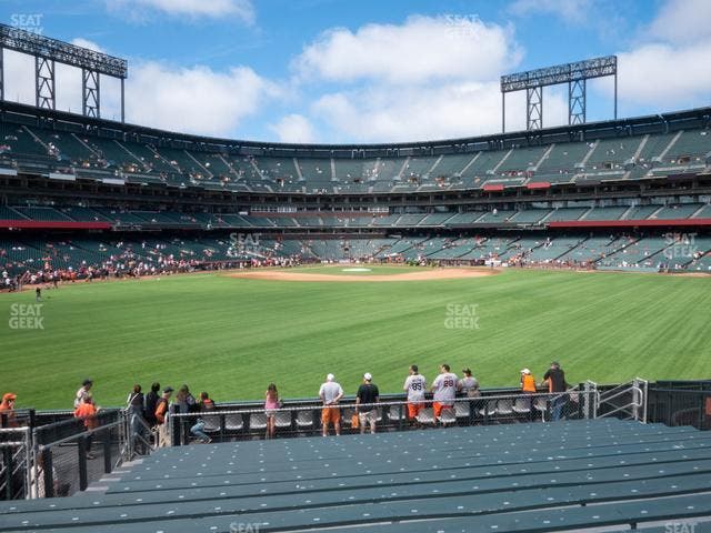 Oracle Park - Section Bleachers 143 Seat View