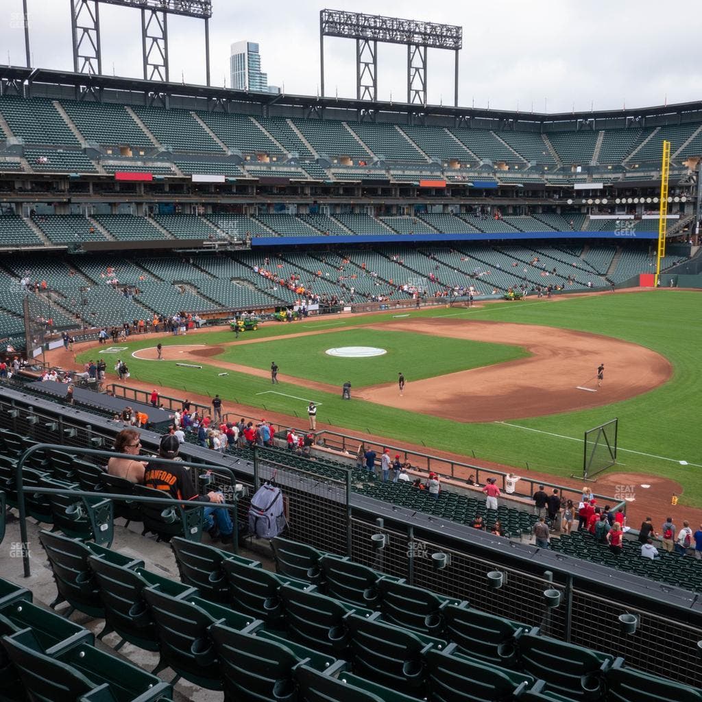 Oracle Park - Section Club Level 203 Seat View