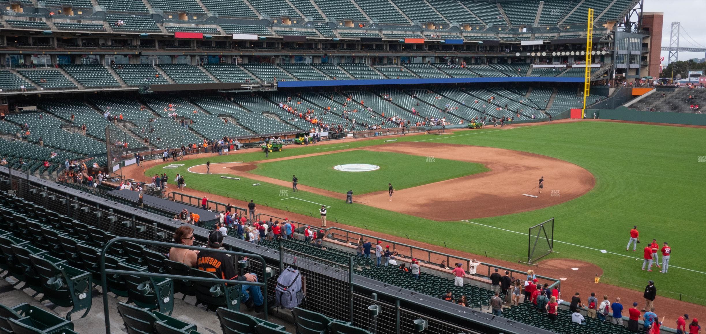 Oracle Park - Section Club Level 203 Seat View