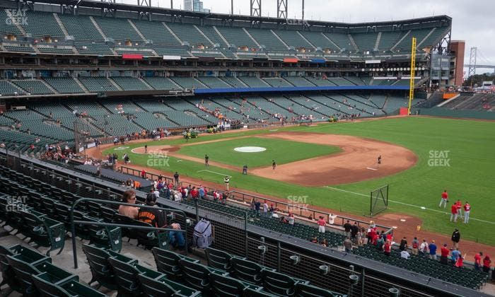 Oracle Park - Section Club Level 203 Seat View