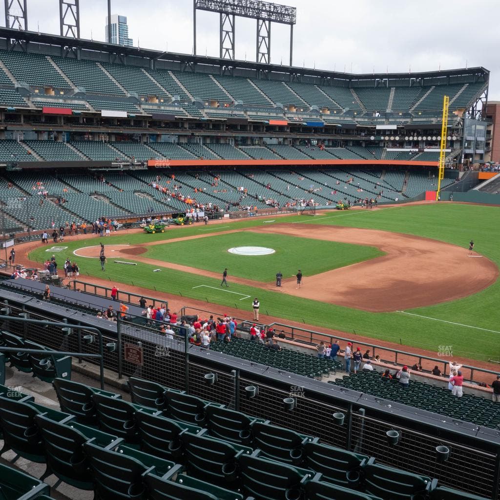 Oracle Park - Section Club Level 204 Seat View