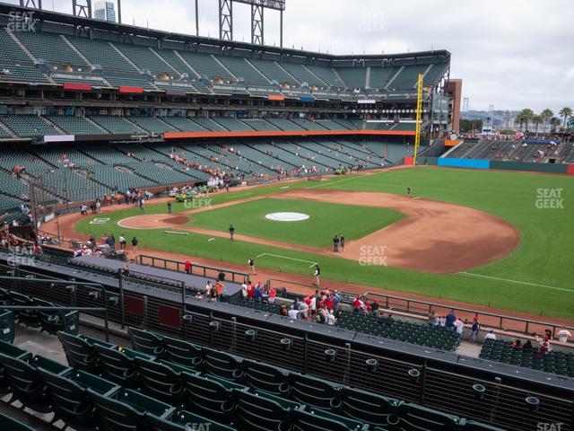 Oracle Park - Section Club Level 205 Seat View Oracle Park - Section Club Level 205 Seat View